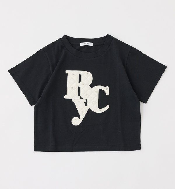  「ビジュー付きロゴアソートサスティナブルTシャツ」|プルオーバー|