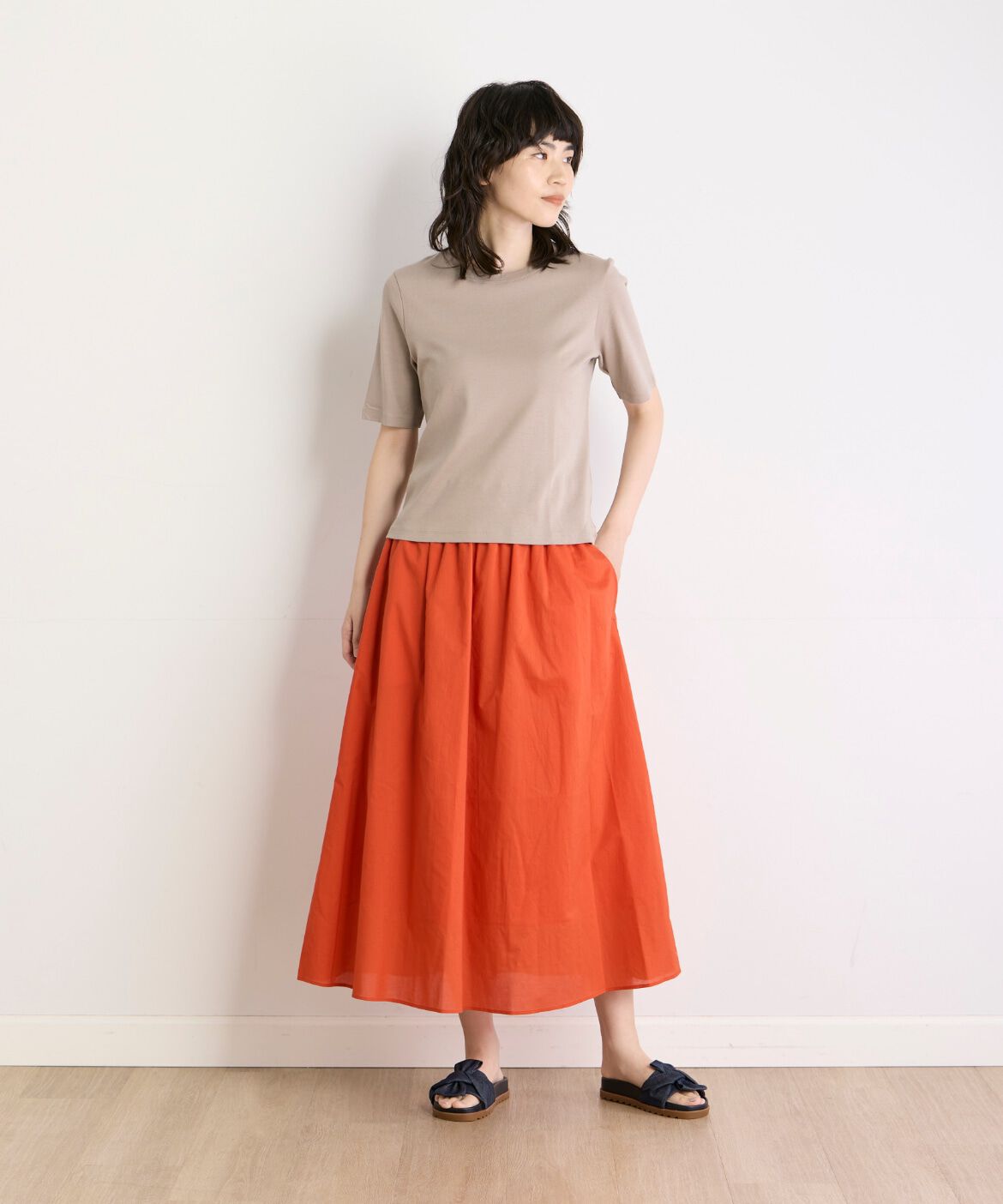 DAY by DAY it&rsquo;s international「ベーシッククルーネックTシャツ《スビン綿MIXフライス》」|Tシャツ・カットソー|