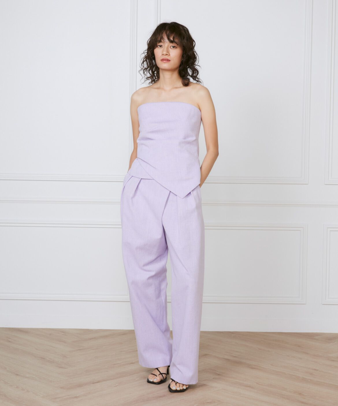 INED「タックビスチェ《la veille by SUPERIOR CLOSET》」|シャツ・ブラウス|