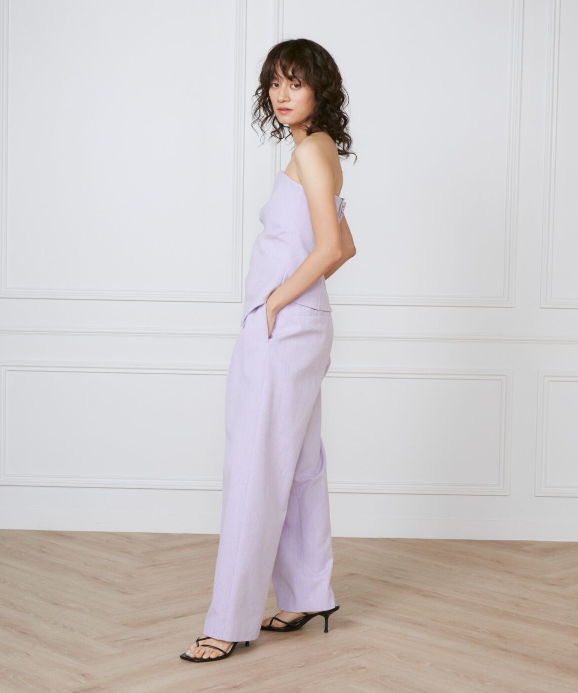 INED「タックビスチェ《la veille by SUPERIOR CLOSET》」|シャツ・ブラウス|