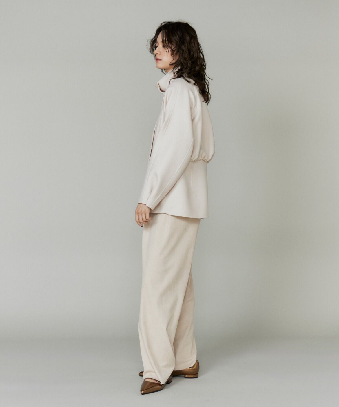 la veille by SUPERIOR CLOSET「ウエストギャザーブルゾン」|その他|