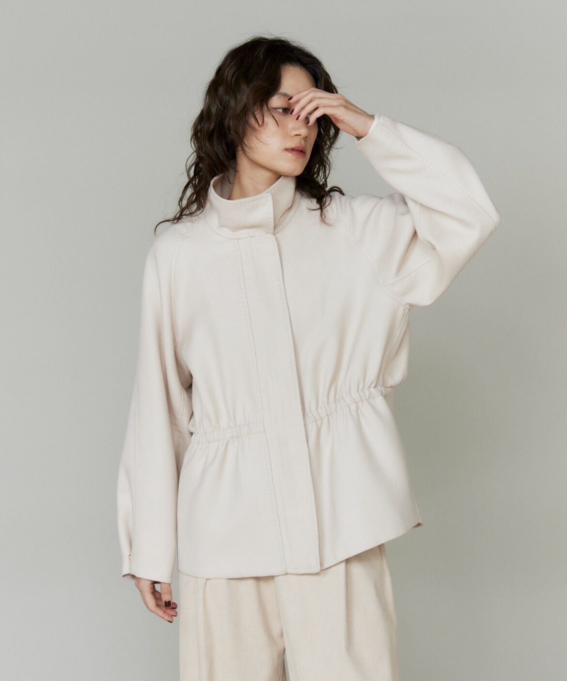 la veille by SUPERIOR CLOSET「ウエストギャザーブルゾン」|その他|
