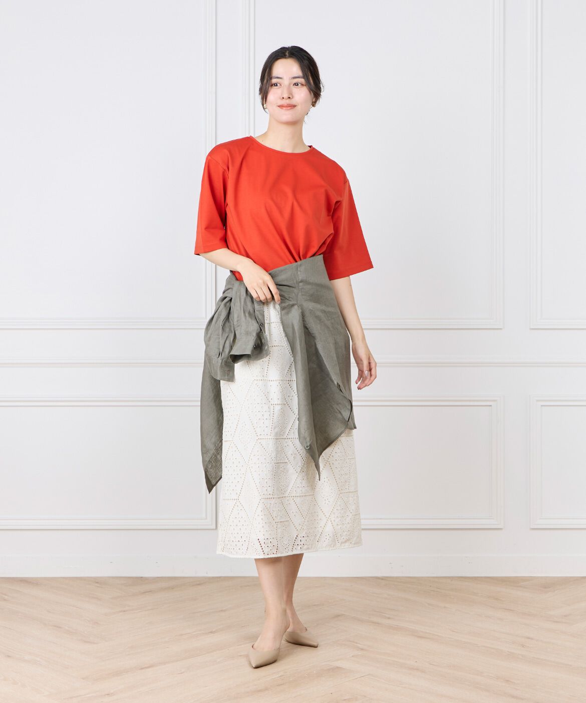 7-IDconcept.「5分袖Tシャツ《UVカット》《接触冷感》」|Tシャツ・カットソー|