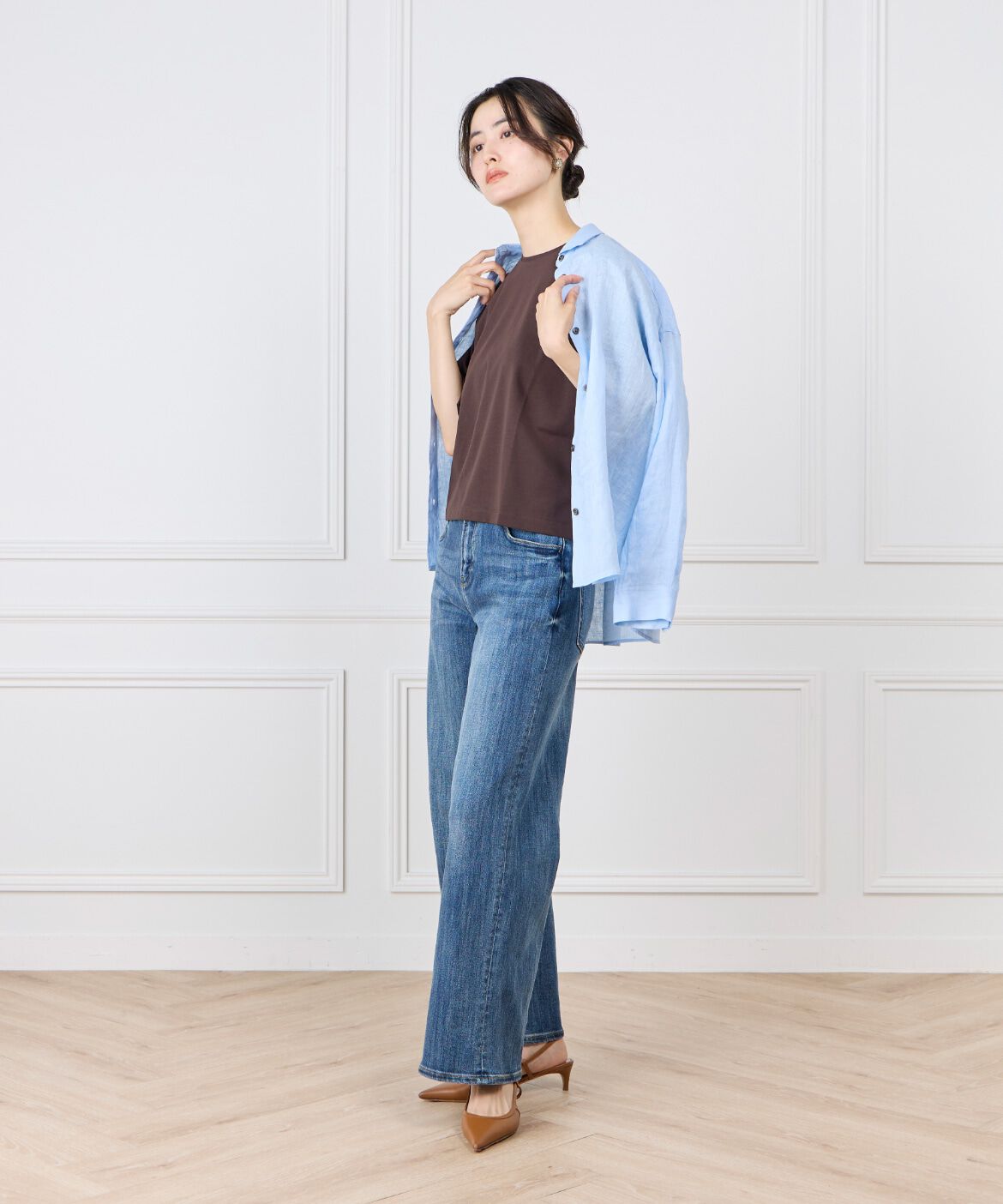 7-IDconcept.「5分袖Tシャツ《UVカット》《接触冷感》」|Tシャツ・カットソー|