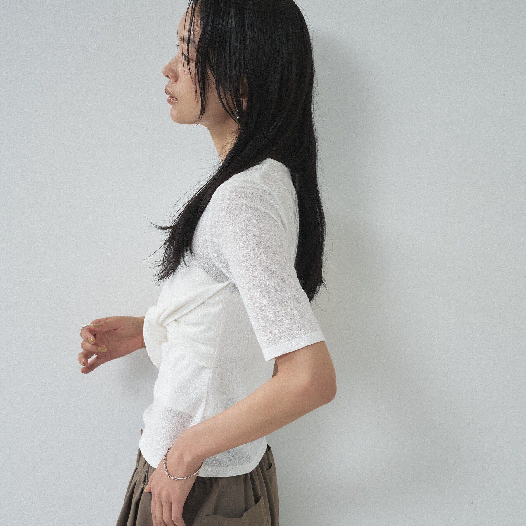 GALLEST「ツイストガーゼカットソー」|Tシャツ・カットソー|