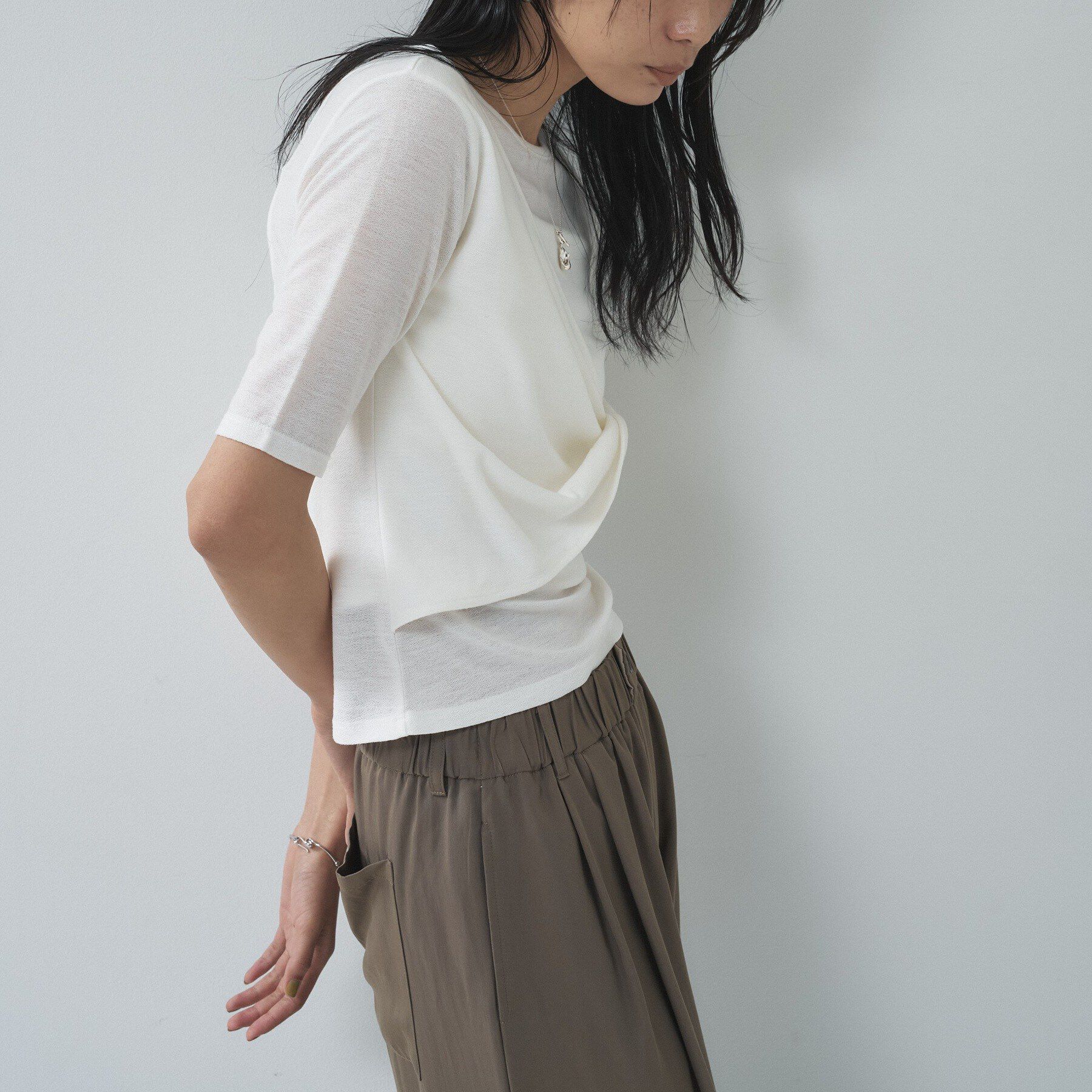 GALLEST「ツイストガーゼカットソー」|Tシャツ・カットソー|
