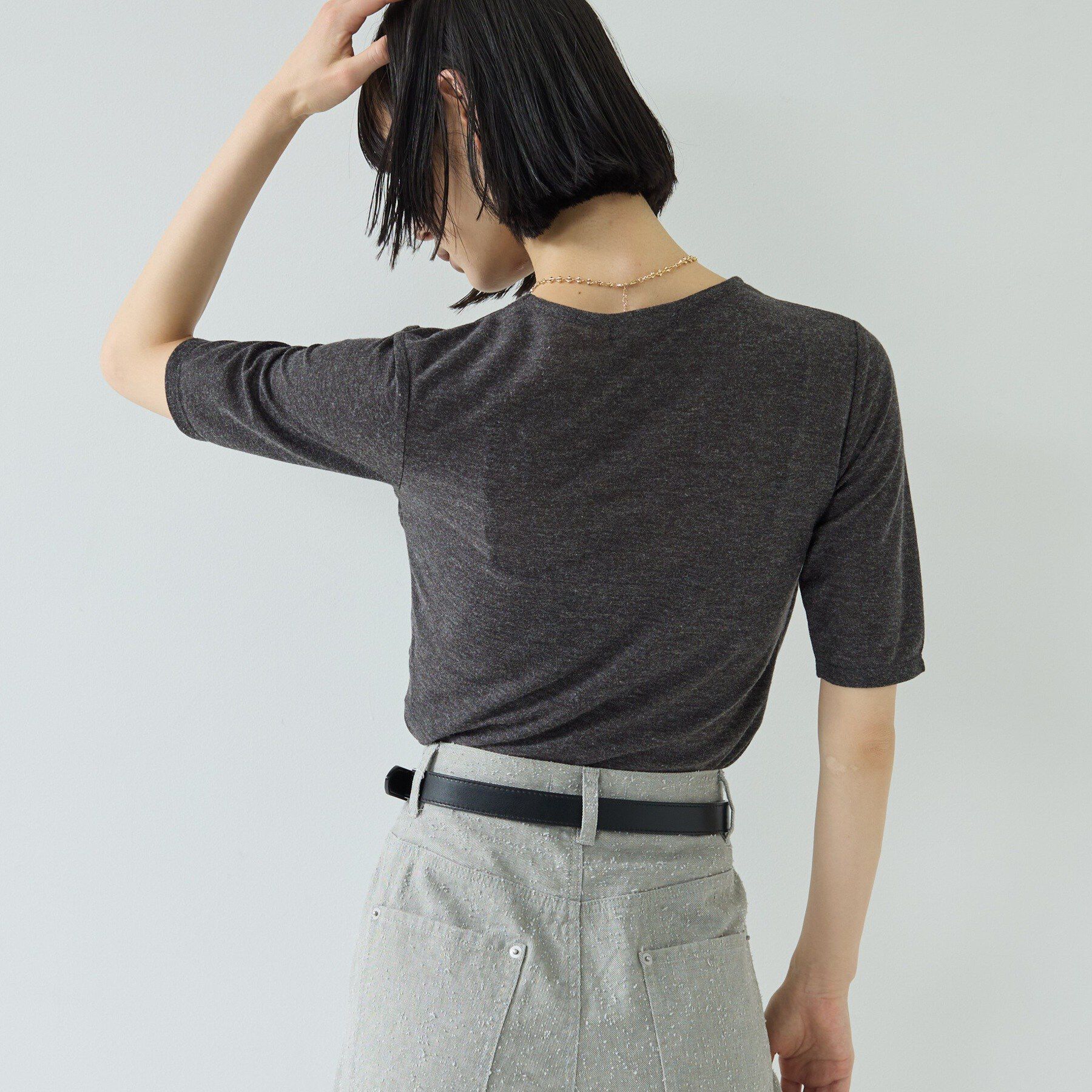 GALLEST「ツイストガーゼカットソー」|Tシャツ・カットソー|