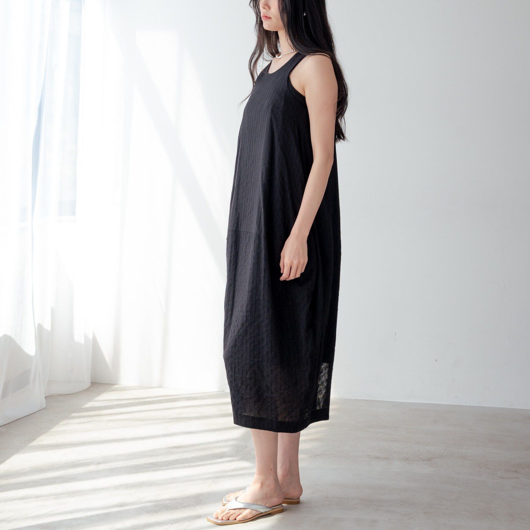 GALLEST「ミニマルコクーンワンピース」|ワンピース|