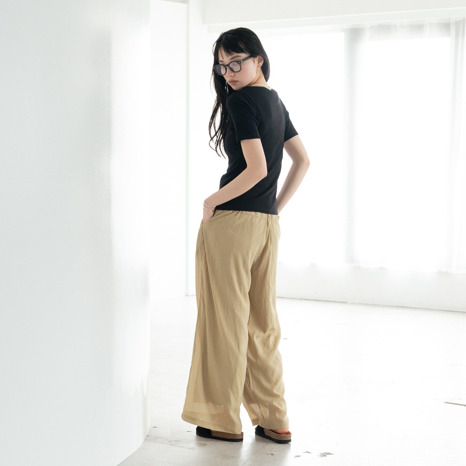 GALLEST「ハイツイストシアーパンツ」|その他|
