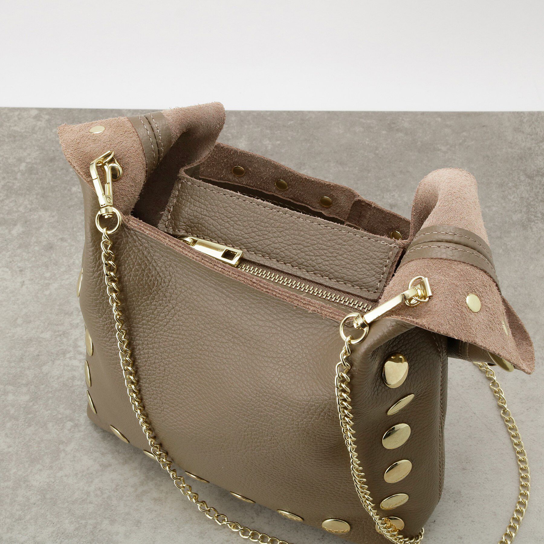 GALLEST「【MILLELA FIRENZE】スタッズトリムワンショルダーバッグ」|ショルダー・メッセンジャー|