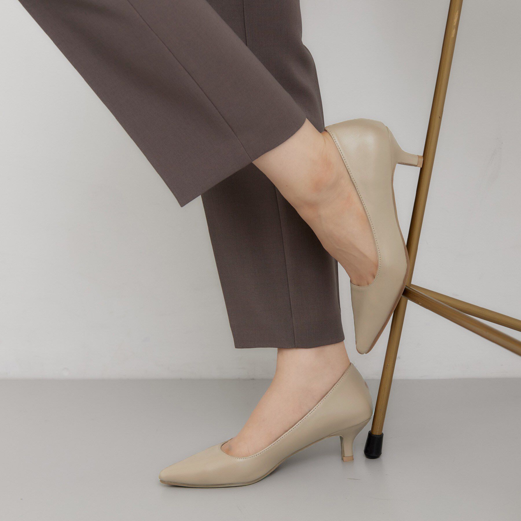 THE SHOP TK「ローヒールベーシックパンプス」|パンプス|