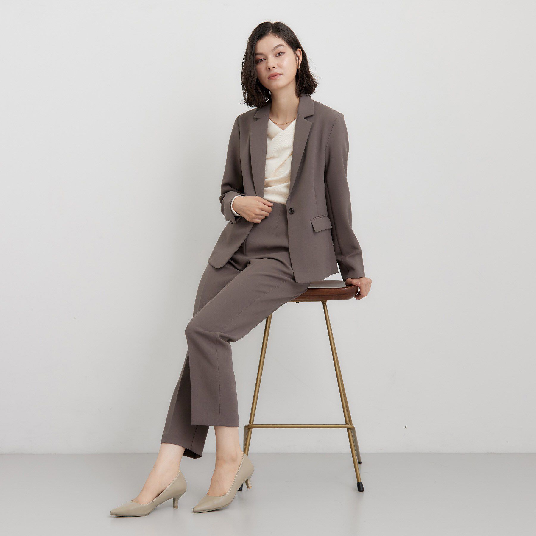 THE SHOP TK「ローヒールベーシックパンプス」|パンプス|