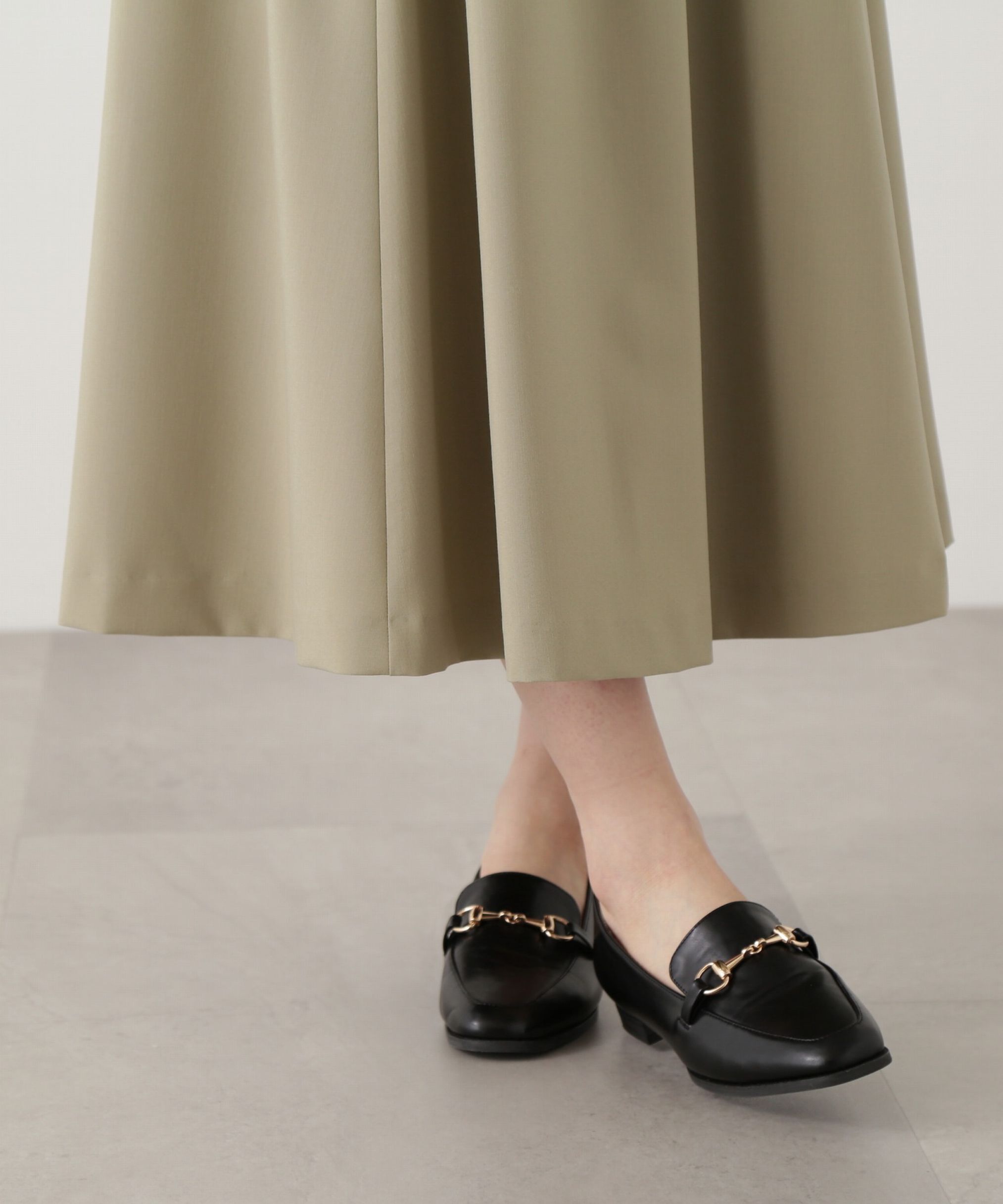 PROPORTION BODY DRESSING「シャーリングリボンスカート」|スカート|