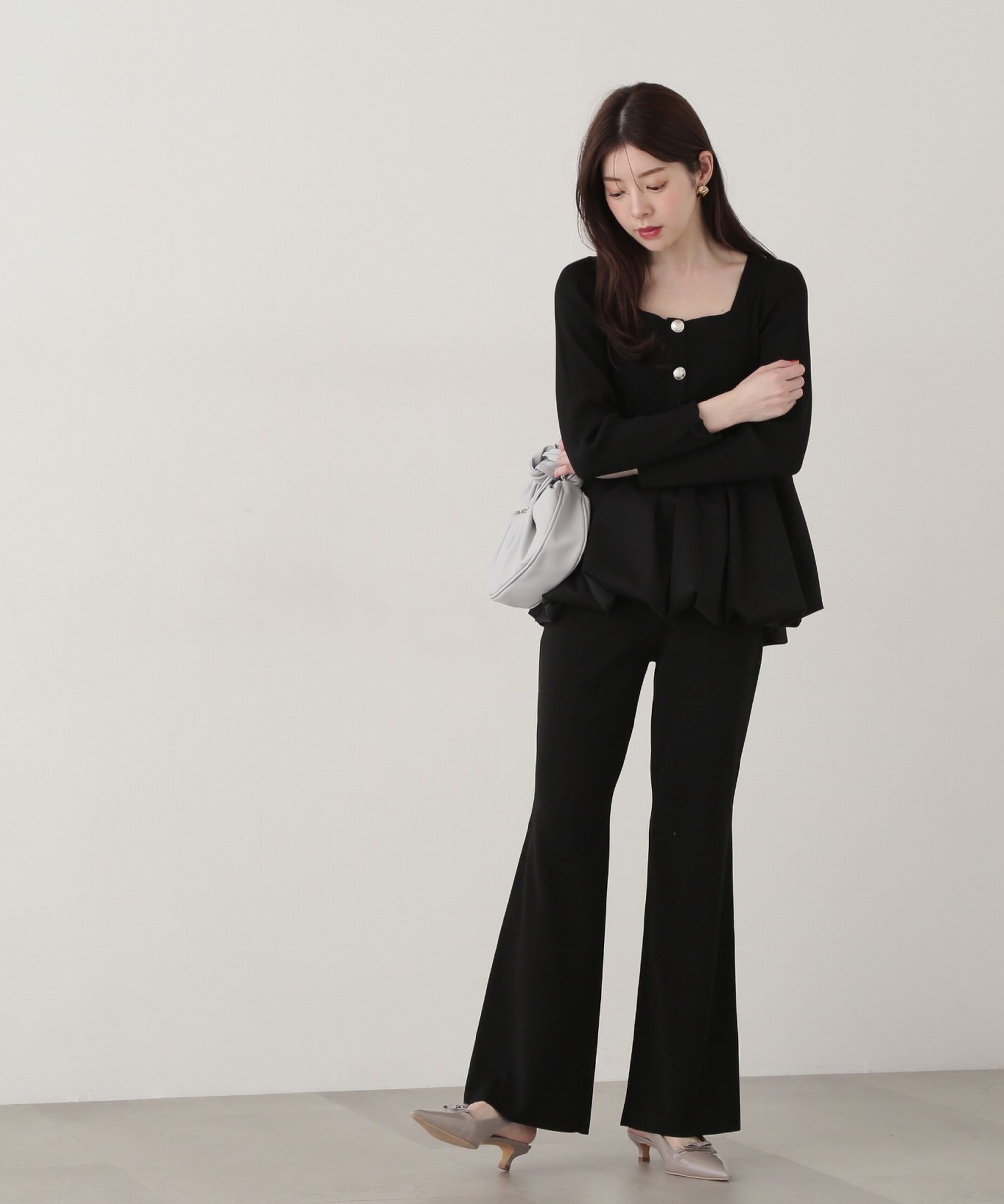 PROPORTION BODY DRESSING「ニットフレアーパンツ」|その他|