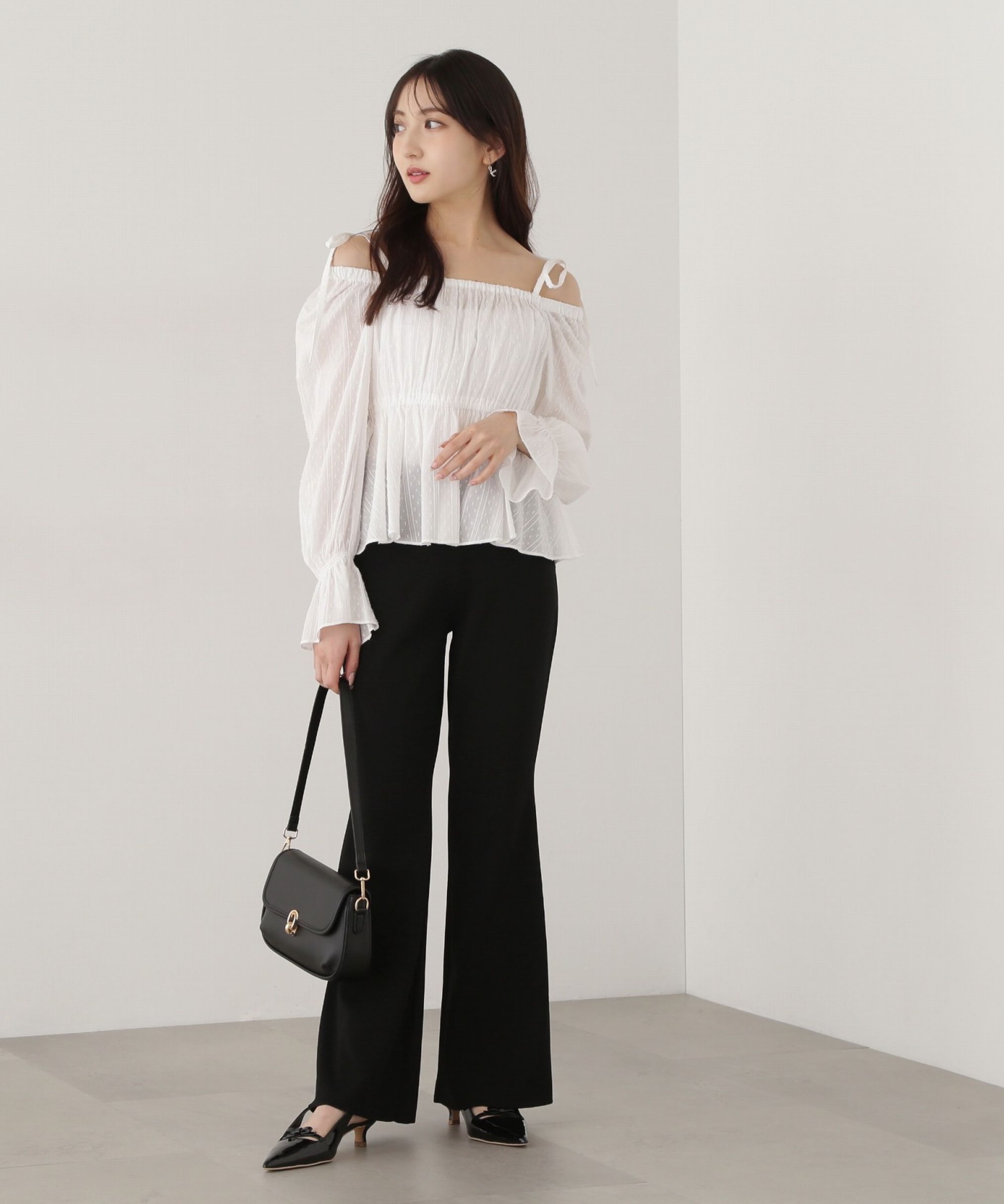 PROPORTION BODY DRESSING「ニットフレアーパンツ」|その他|