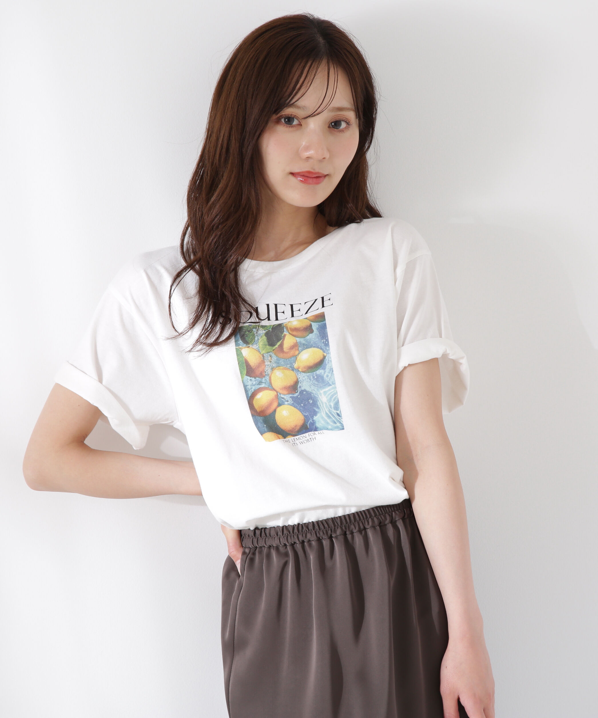 PROPORTION BODY DRESSING「プリントTシャツ」|Tシャツ・カットソー|