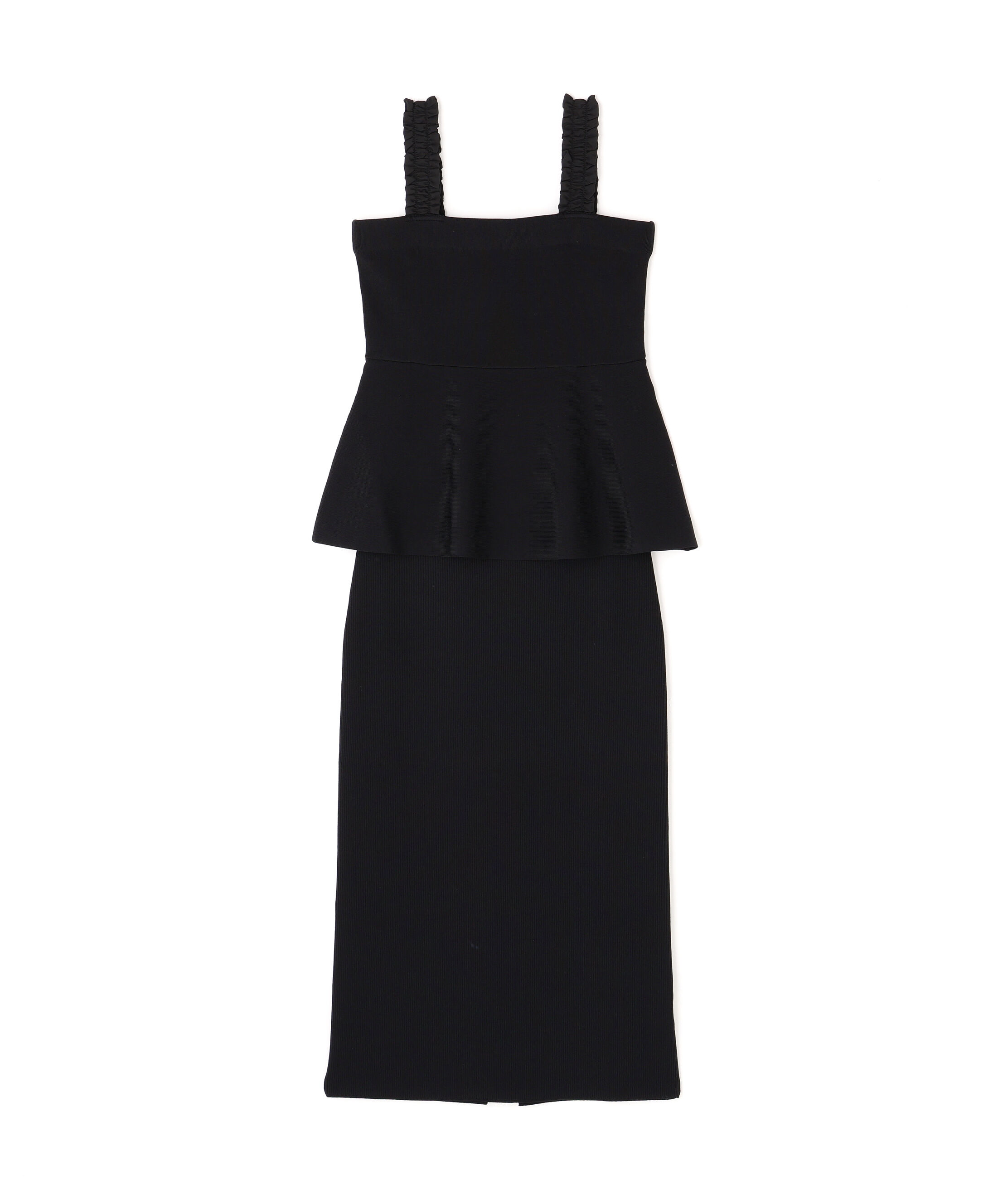 PROPORTION BODY DRESSING「ペプラムキャミセットアップ」|ワンピース|