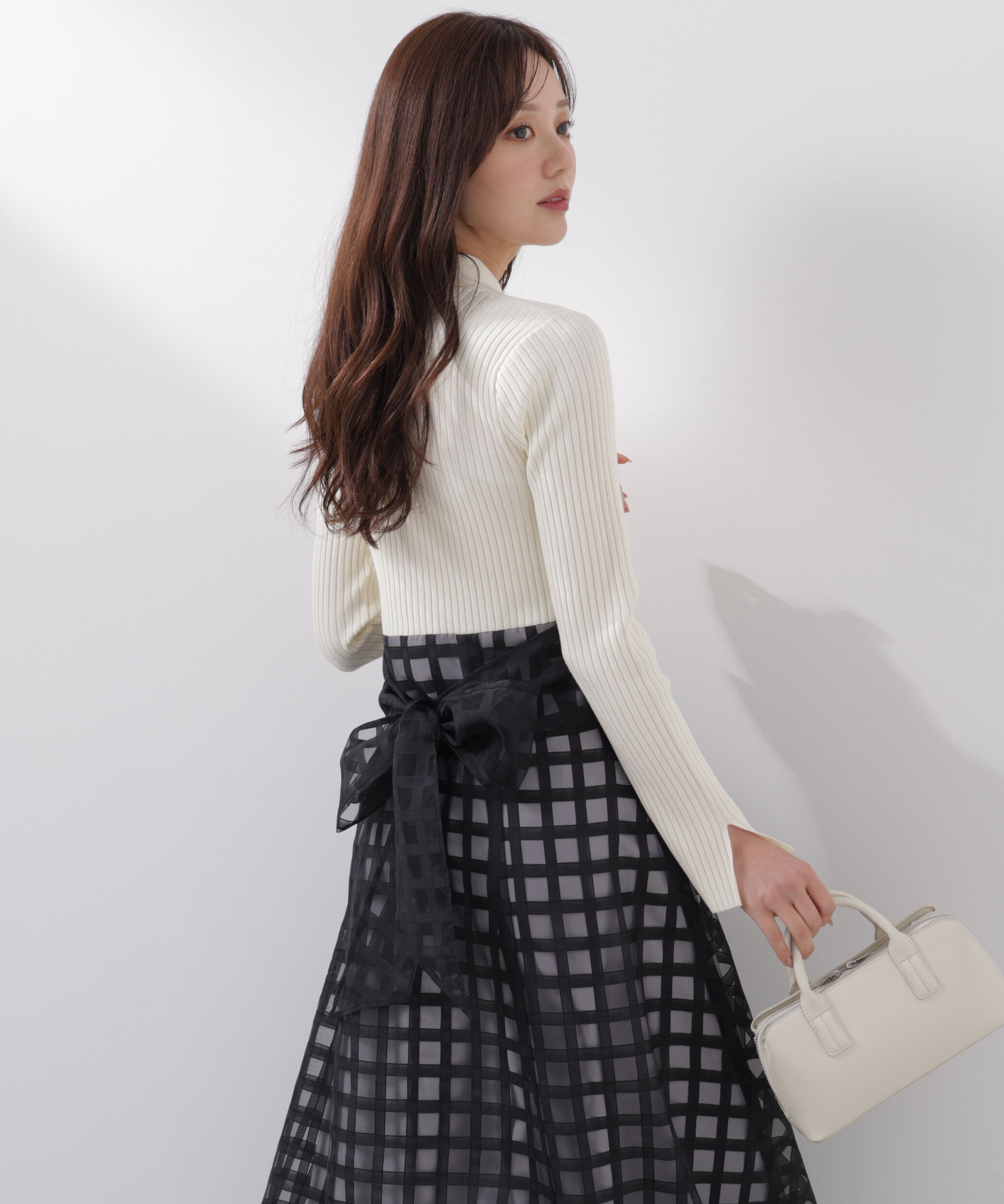 PROPORTION BODY DRESSING「ポロカラーニットワンピース　26SS」|ワンピース|