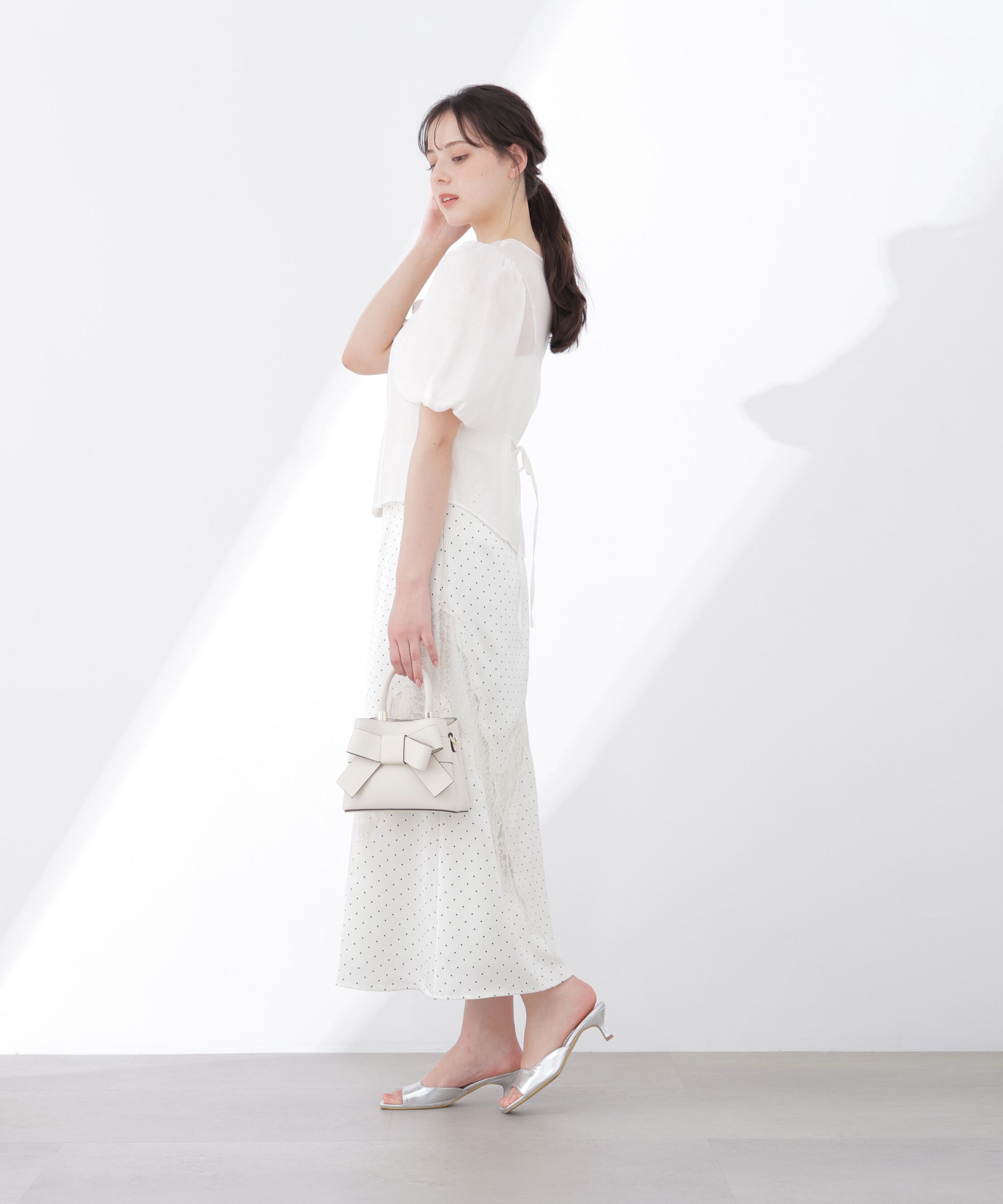 PROPORTION BODY DRESSING「バルーンスリーブレディブラウス 26SS」|シャツ・ブラウス|