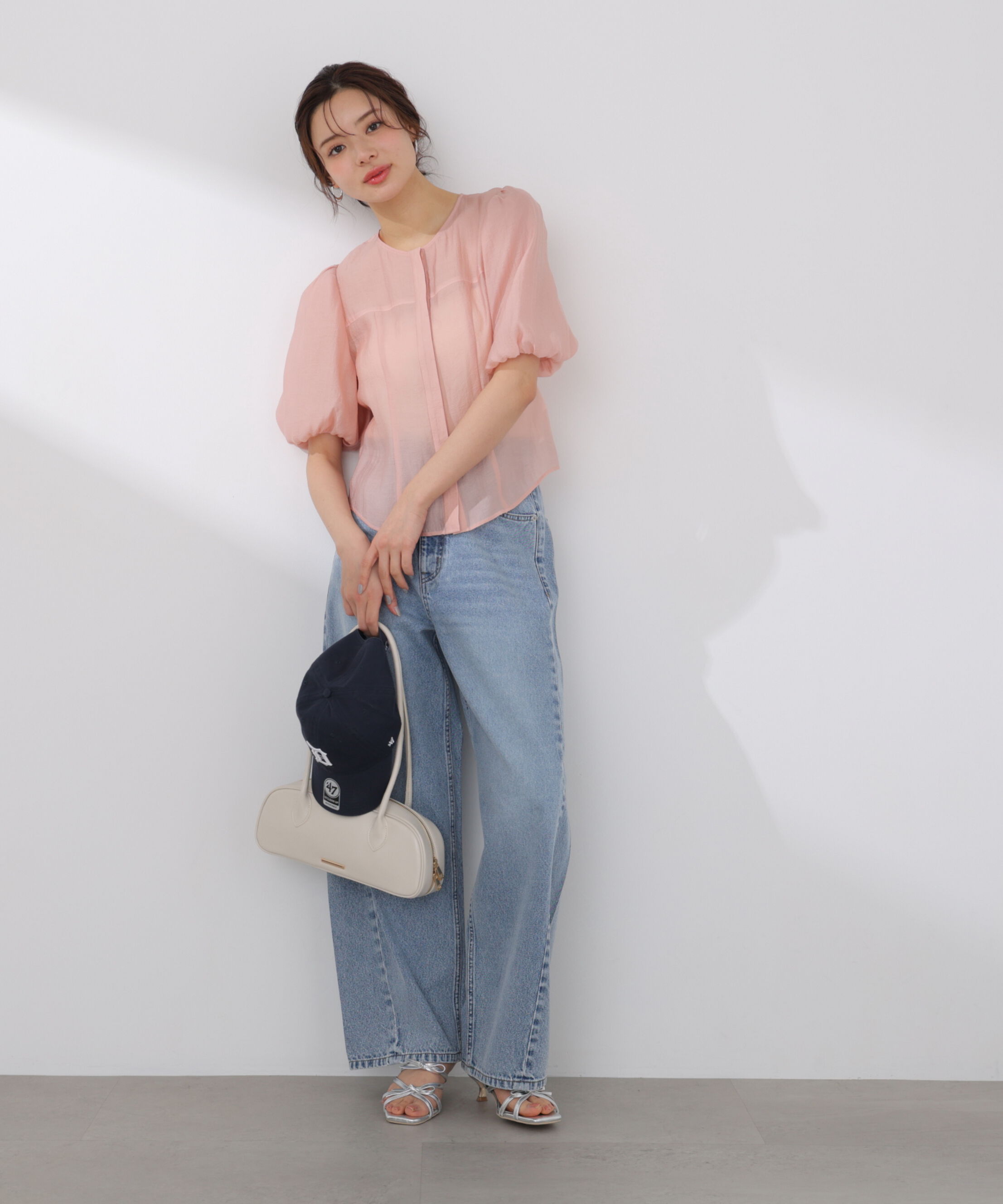 PROPORTION BODY DRESSING「バルーンスリーブレディブラウス 26SS」|シャツ・ブラウス|