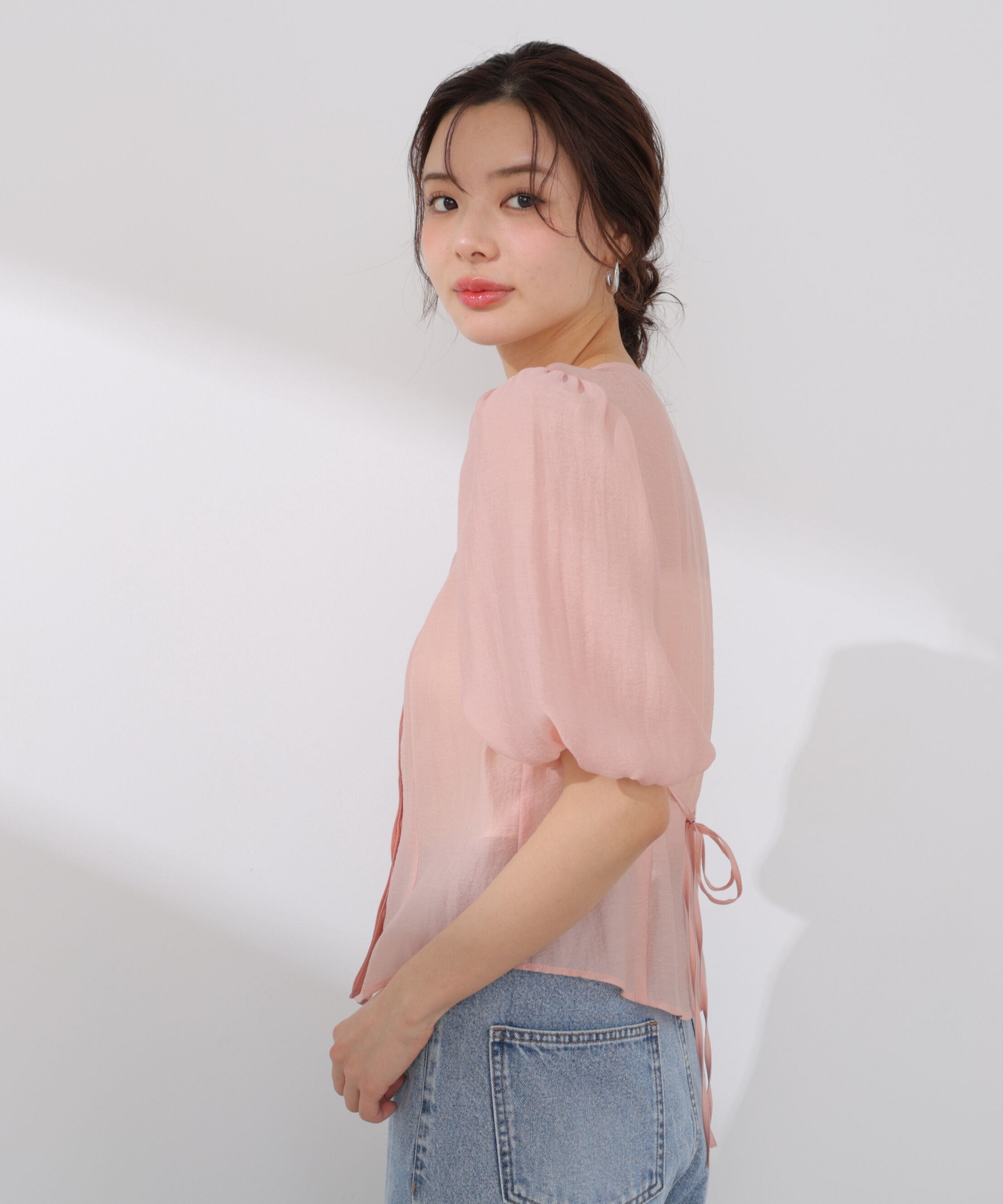 PROPORTION BODY DRESSING「バルーンスリーブレディブラウス 26SS」|シャツ・ブラウス|