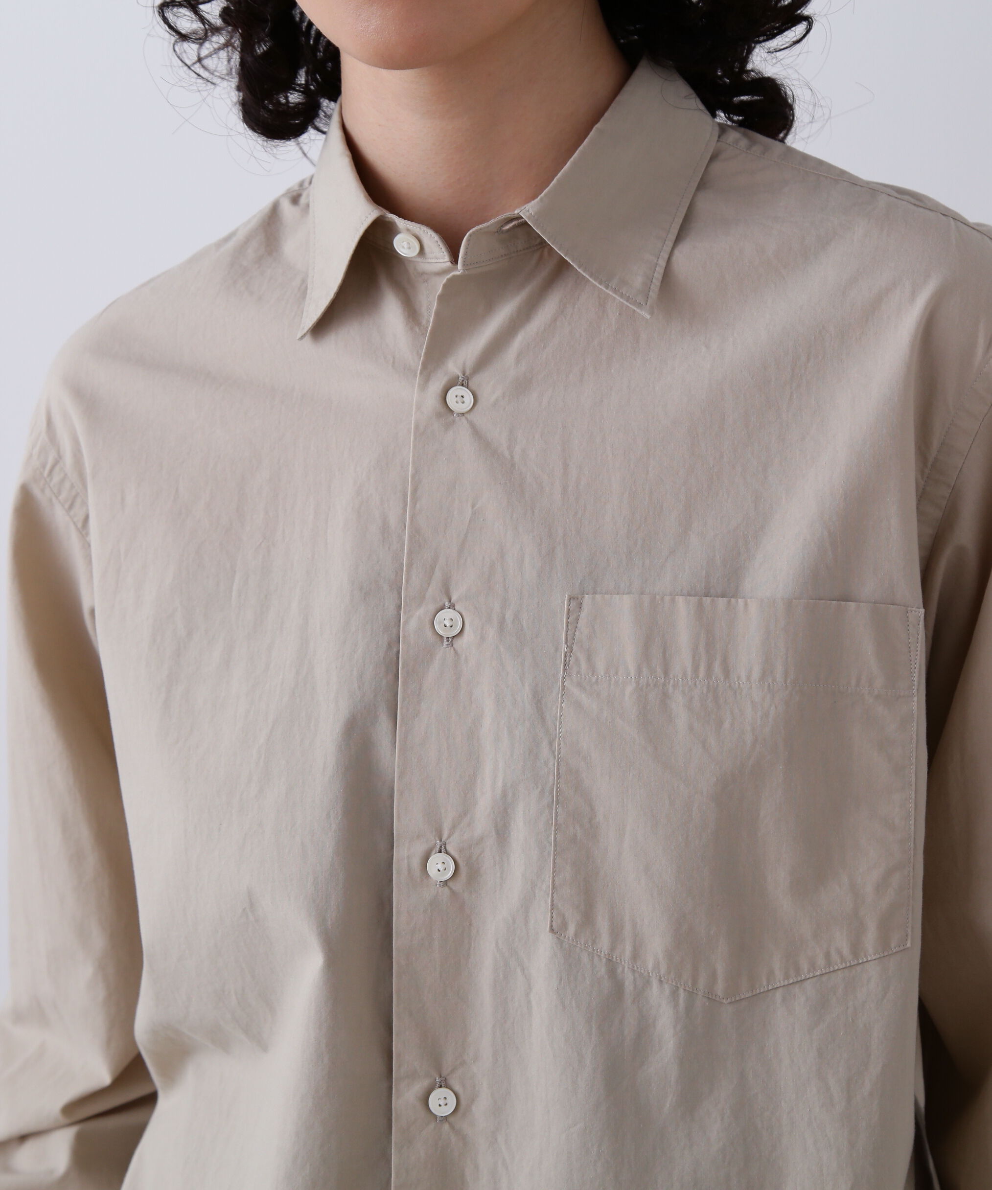 YLEVE 「YLEVE / COTTON SILK TYPEWRITER SHIRT」|シャツ・ブラウス|