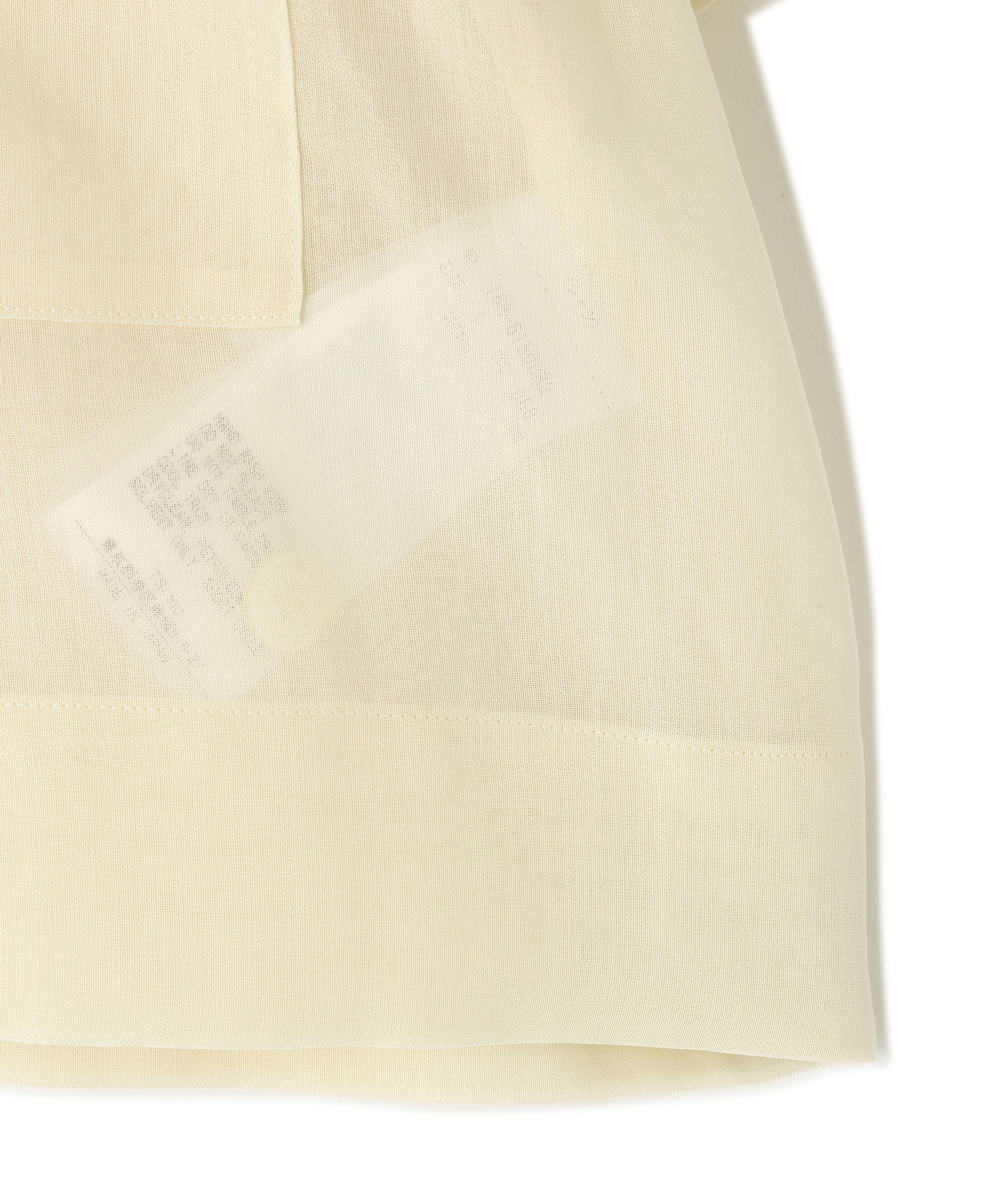 YLEVE 「YLEVE / COTTON VOILE LAWN SHORT SLEEVE SHIRT」|シャツ・ブラウス|