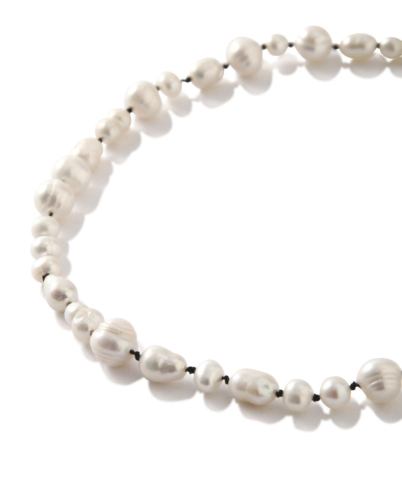 YLEVE 「YLEVE / MIX PEARL NECKLACE KNOT 37cm」|その他|