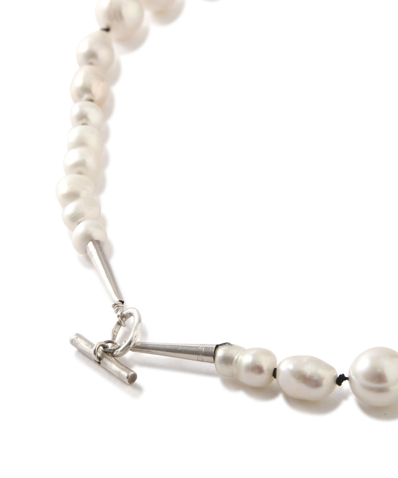 YLEVE 「YLEVE / MIX PEARL NECKLACE KNOT 37cm」|その他|