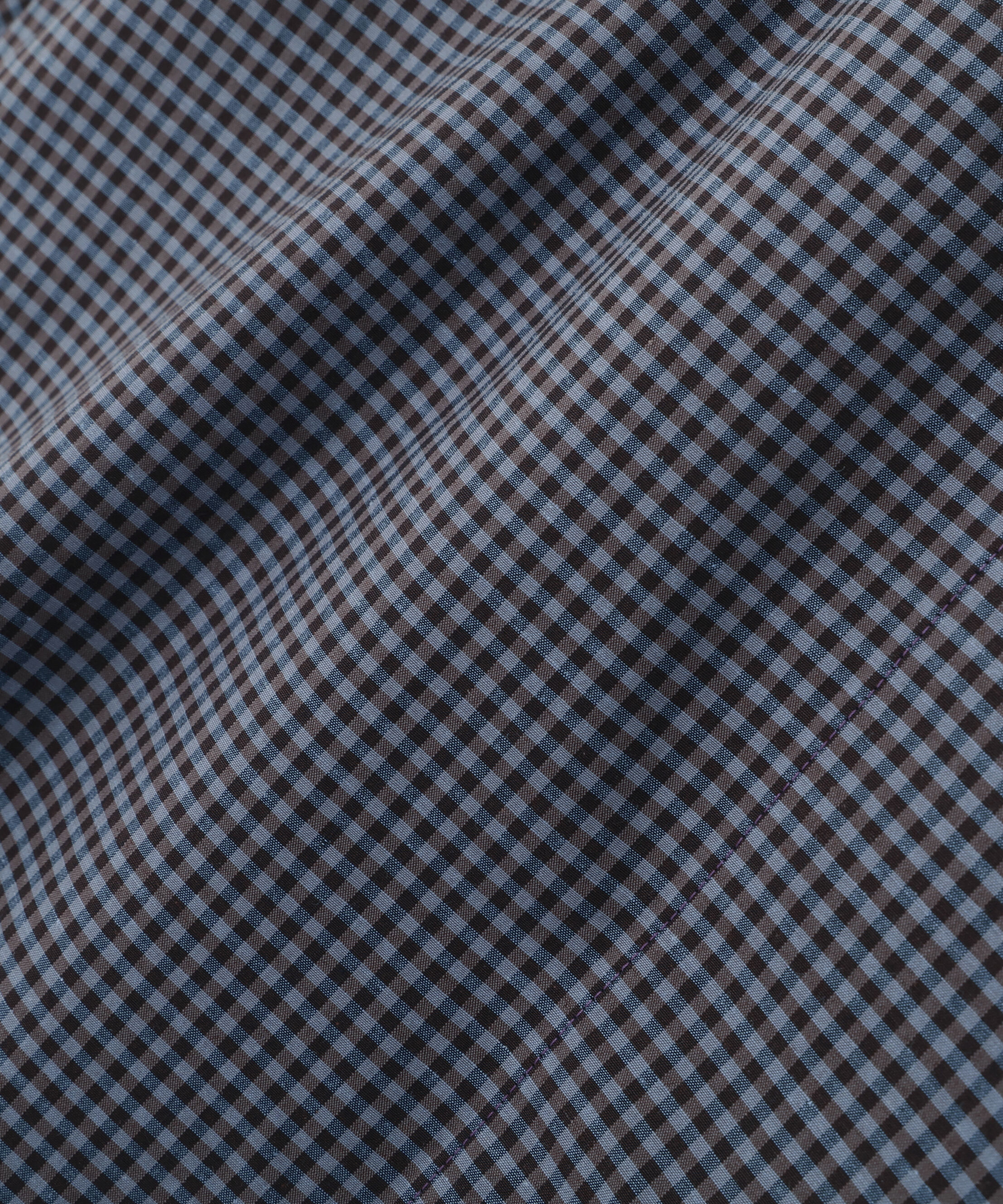  「COTTON LINEN GINGHAM SHIRT」|シャツ・ブラウス|