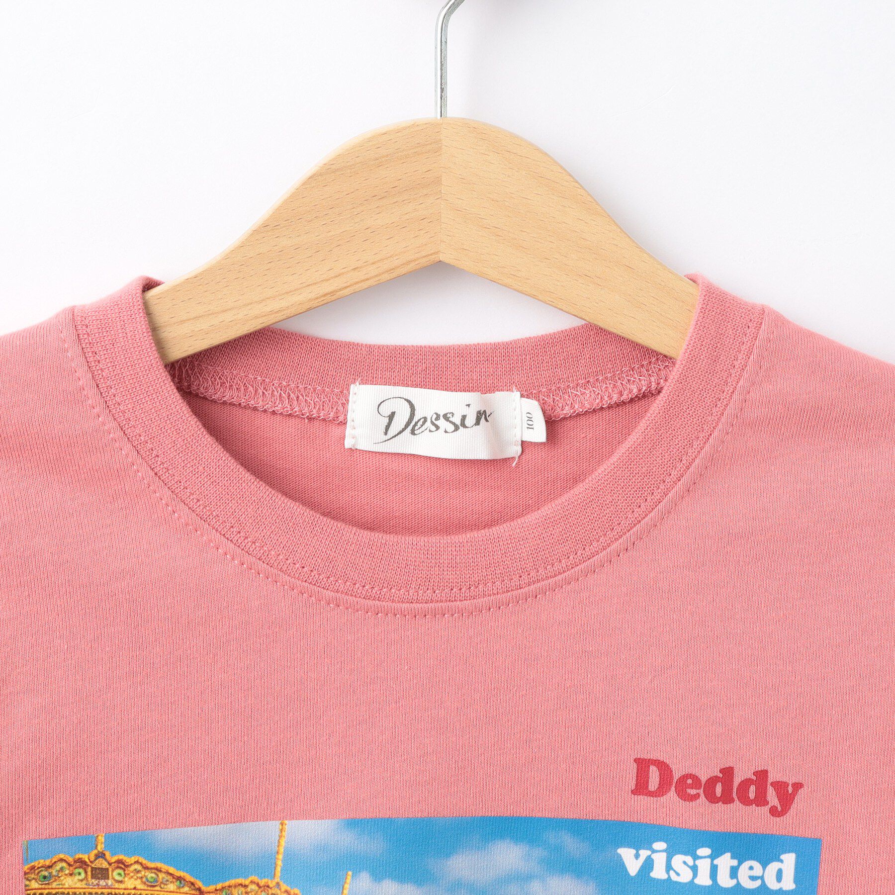 Dessin「【洗える】オーガニックコットン フォトTシャツ」|Tシャツ・カットソー|