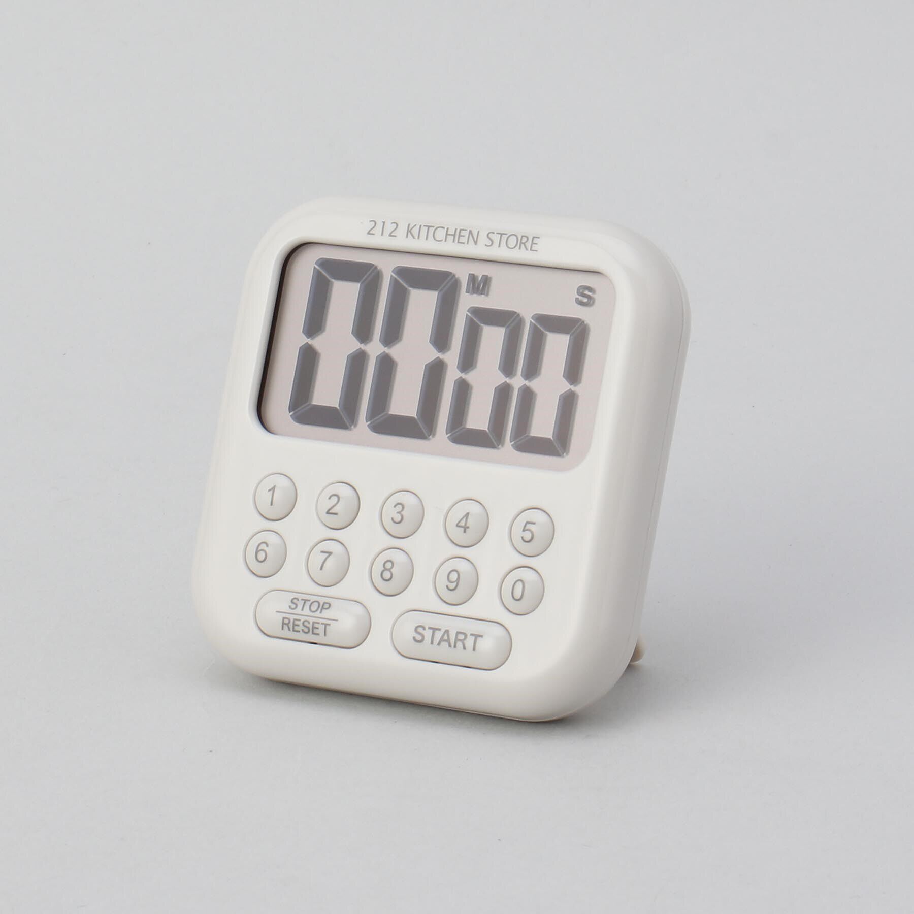 212 KITCHEN STORE「大画面タイマー シャボン10 GY ＜212Kオリジナル＞」|食器・キッチングッズ|