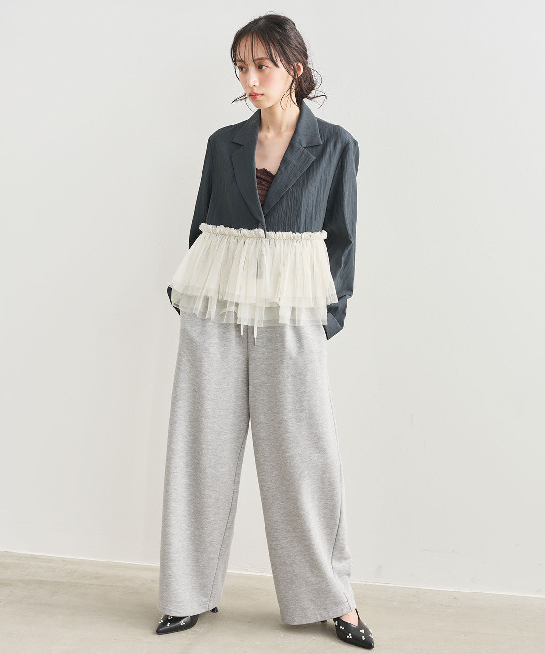 COCO DEAL「スウェットバレルパンツ」|その他|