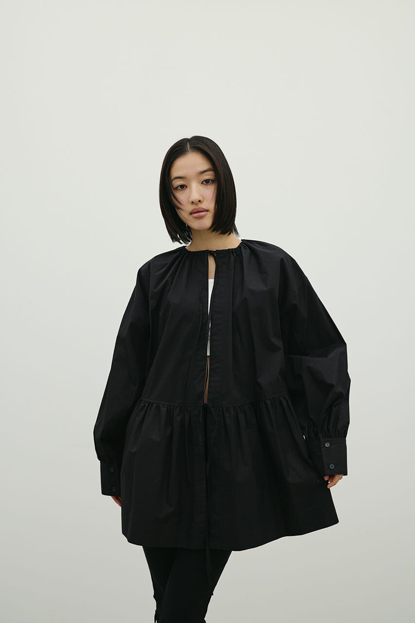 STYLEMIXER「2WAYバックオープンシャツ」|シャツ・ブラウス|BLK