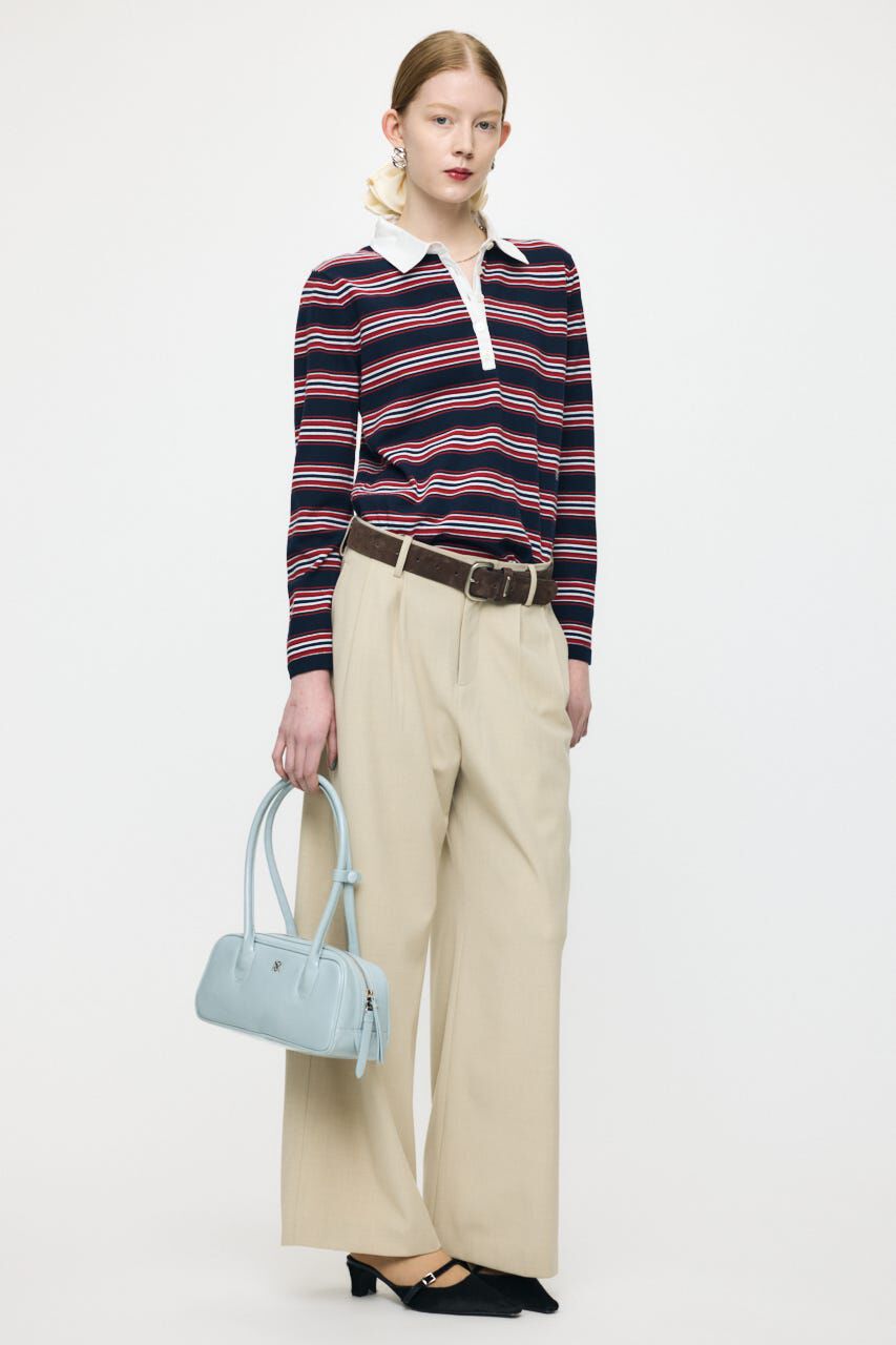 MOUSSY「TUCK WIDE トラウザーズ」|その他|