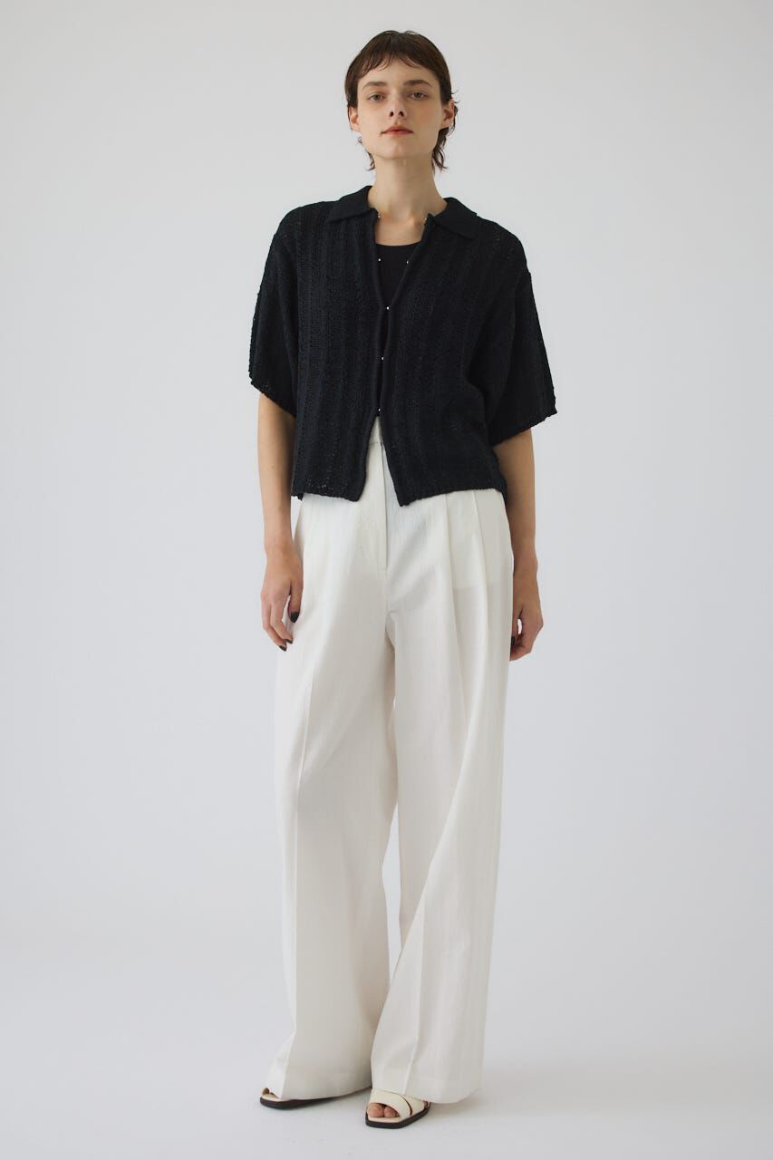RIM.ARK 「Summer knit shirt」|ニット・セーター|BLK