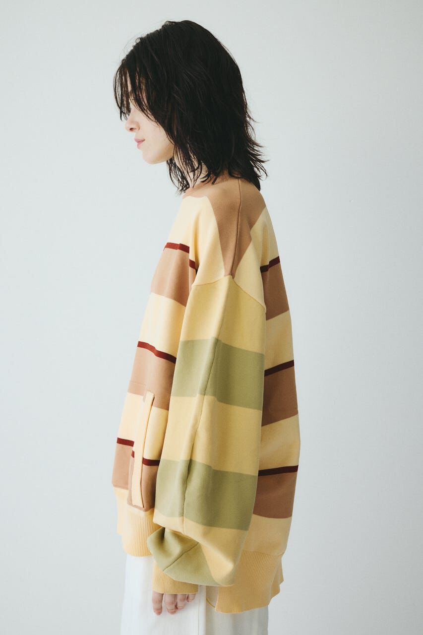 HeRIN.CYE「Border boy knit tops」|ニット・セーター|