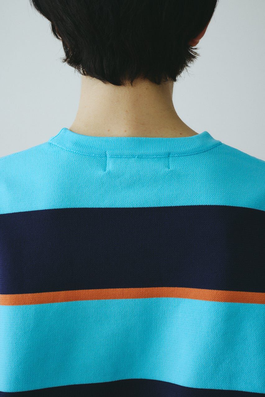 HeRIN.CYE「Border boy knit tops」|ニット・セーター|