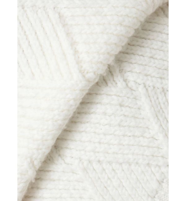 ELENDEEK「LOW GAUGE DIAMOND HIGH NECK KT」|ニット・セーター|