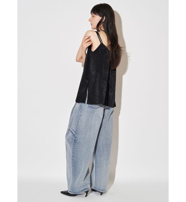 ELENDEEK「PANEL TUK DENIM WIDE PT」|デニム|