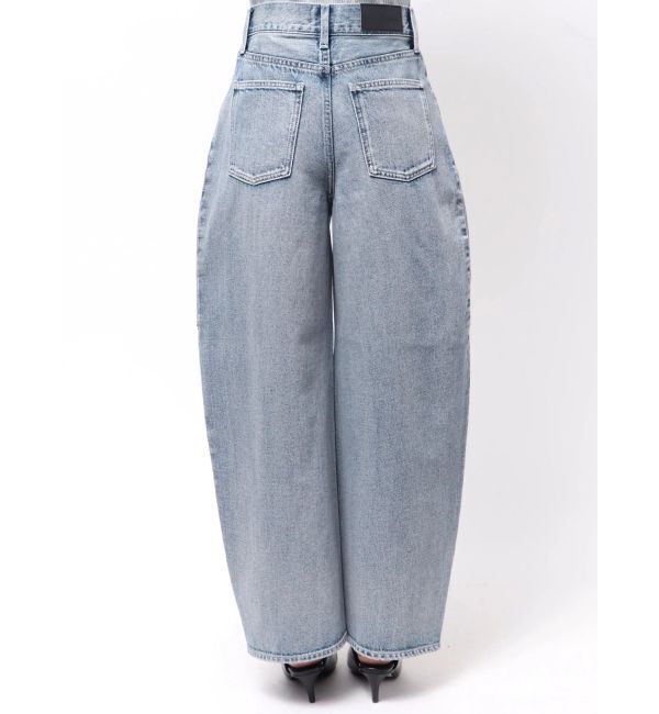 ELENDEEK「PANEL TUK DENIM WIDE PT」|デニム|