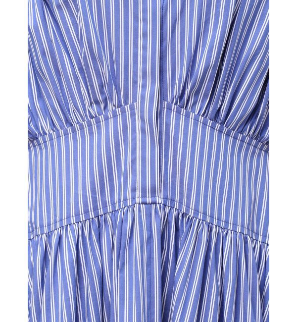 ELENDEEK「ROUND SLEEVE GATHER OP」|ワンピース|
