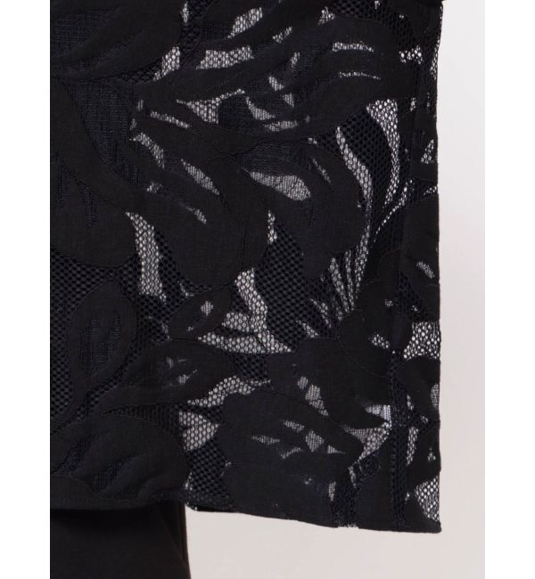 ELENDEEK「LEAVES PATTERN LACE SH」|シャツ・ブラウス|
