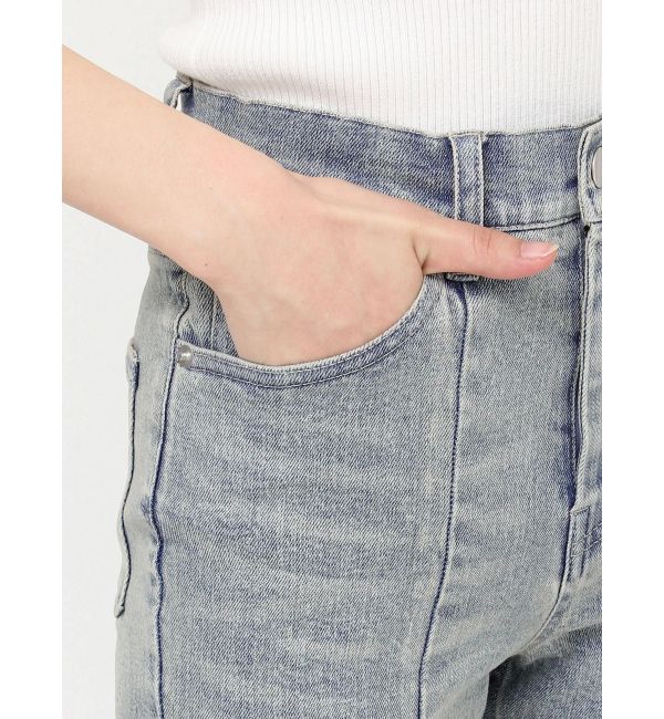 RESEXXY「【追加生産分】カットアウトリボンデニムパンツ」|デニム|