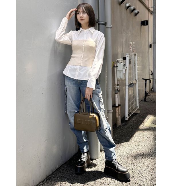 MURUA「フロントホックニットビスチェ」|ニット・セーター|