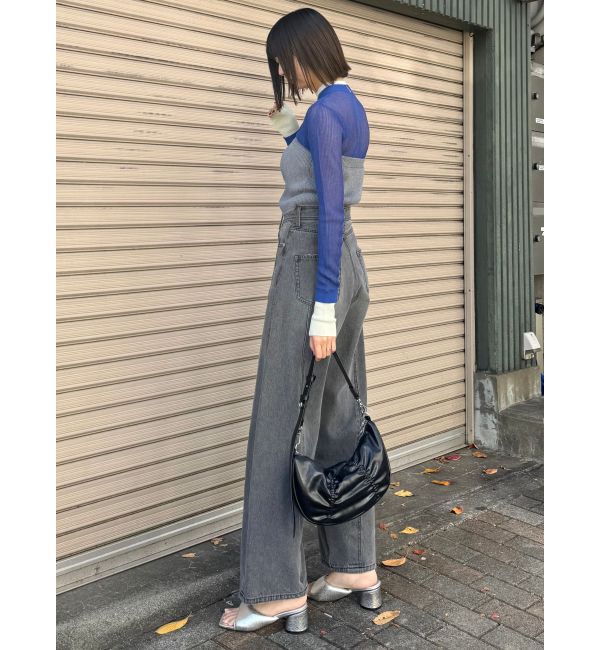 MURUA「バレルレッグコクーンシルエットデニム」|デニム|