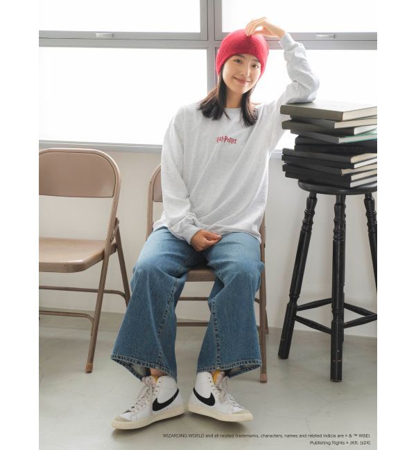 Ungrid「【Harry Potter】別注 フォトロングスリーブTee」|Tシャツ・カットソー|