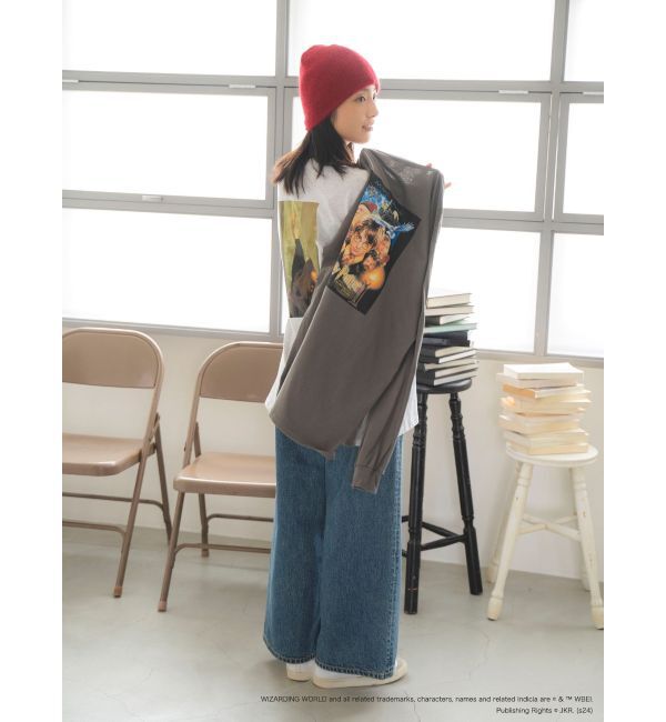 Ungrid「【Harry Potter】別注 フォトロングスリーブTee」|Tシャツ・カットソー|