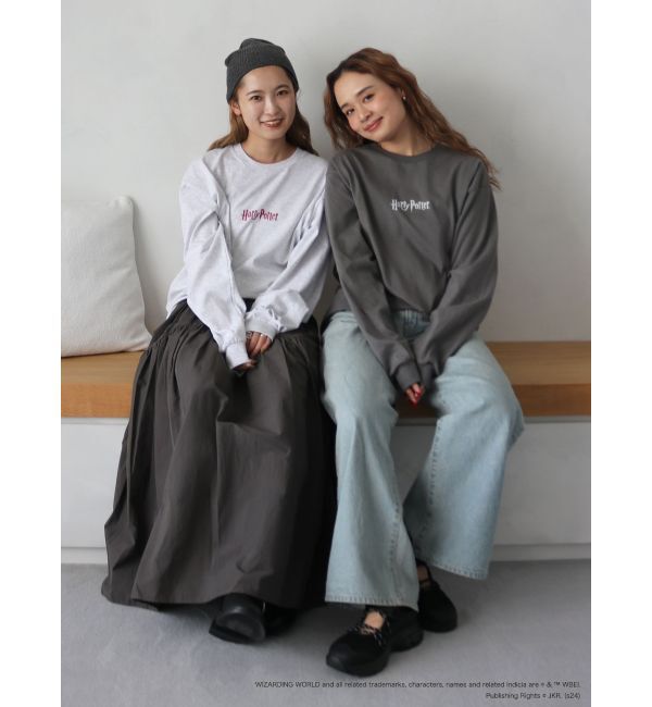 Ungrid「【Harry Potter】別注 フォトロングスリーブTee」|Tシャツ・カットソー|