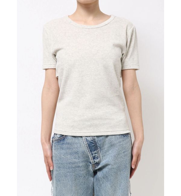 Ungrid「バックデザインハーフスリーブTee」|Tシャツ・カットソー|